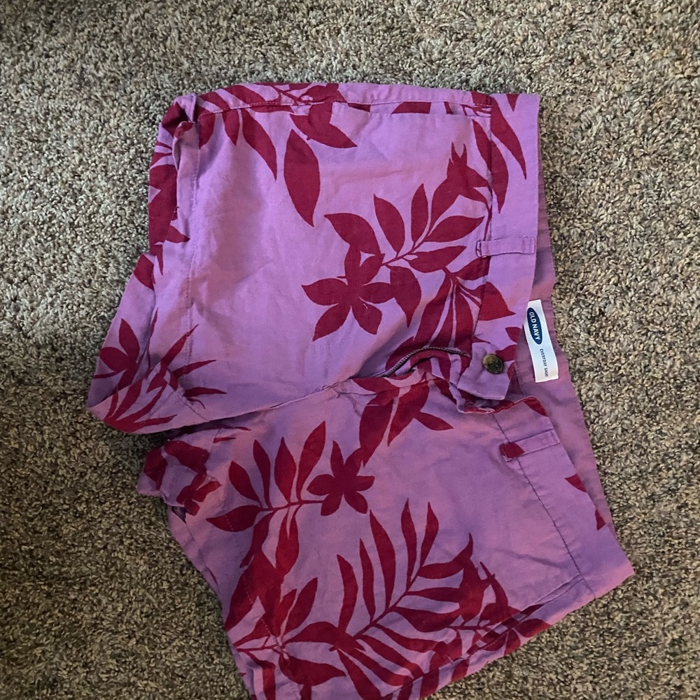 Fun floral shorts